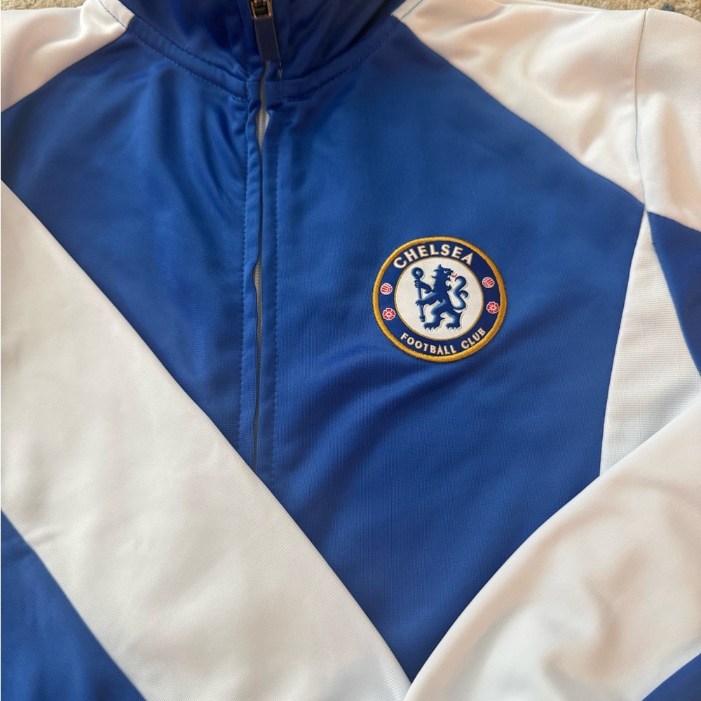 Chelsea Football Club Official Licensed Track Jacket Youth Medium - Picture 2 of 4